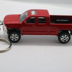 Matchbox 2014 Chevy truck custom keychain